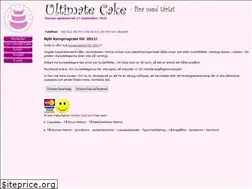 Sites similar to ultimatecake.se