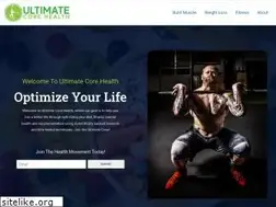 Sites similar to ultimatecorehealth.com