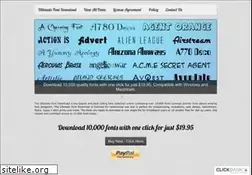 Sites similar to ultimatefontdownload.com