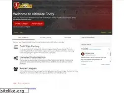 Sites similar to ultimatefooty.com.au