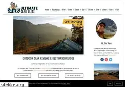 Sites similar to ultimategearlists.com