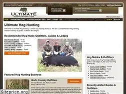Sites similar to ultimatehoghunting.com