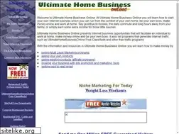 Sites similar to ultimatehomebusinessonline.com