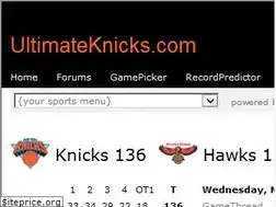 Sites similar to ultimateknicks.com