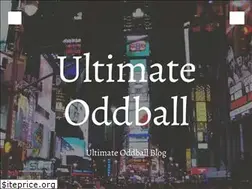 Sites similar to ultimateoddball.wordpress.com