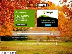 Sites similar to ultimateproxy.eu