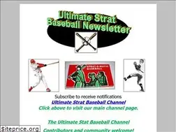 Sites similar to ultimatestratbaseball.com