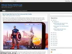 Sites similar to ultimatewalkthrough.blogspot.com