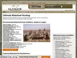 Sites similar to ultimatewaterfowlhunting.com