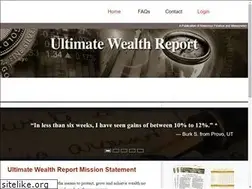 Sites similar to ultimatewealthreport.com