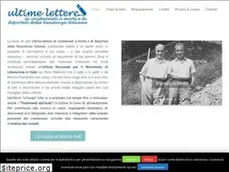Sites similar to ultimelettere.it