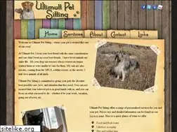 Sites similar to ultimuttpetsitting.com