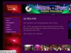 Sites similar to ultra-fox.de