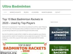 Sites similar to ultrabadminton.com