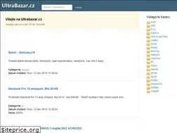 Sites similar to ultrabazar.cz