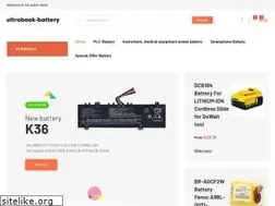 Sites similar to ultrabook-battery.net