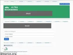 Sites similar to ultrabookmarks.com