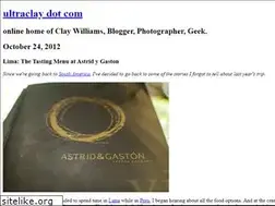 Sites similar to ultraclay.com