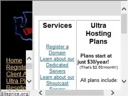 Sites similar to ultrahost.us