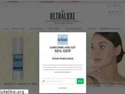 Sites similar to ultraluxeskincare.com