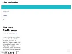Sites similar to ultramodernpet.com