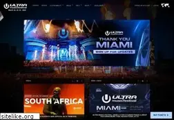 Sites similar to ultramusicfestival.com