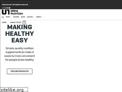 Sites similar to ultranutrition.co