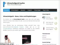 Sites similar to ultraschallgeraet-kaufen.de