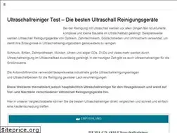 Sites similar to ultraschallreinigertest.net