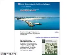 Sites similar to ultraschalltagung-bb.de