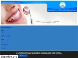 Sites similar to ultraschallzahnbuerste.info