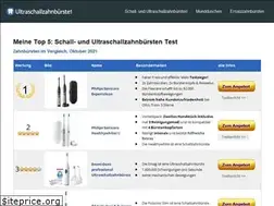 Sites similar to ultraschallzahnbuerste1.de