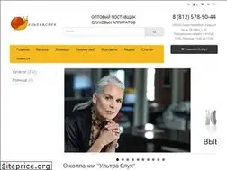 Sites similar to ultraslukh.ru