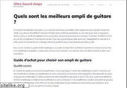 Sites similar to ultrasoundamps.com
