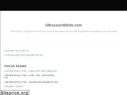 Sites similar to ultrasoundidiots.com
