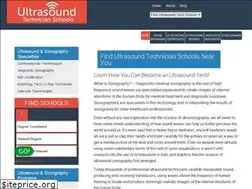 Sites similar to ultrasoundtechnicianschools.com
