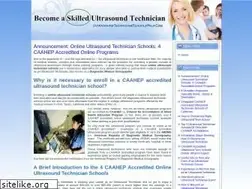 Sites similar to ultrasoundtechnicianschoolshelp.com