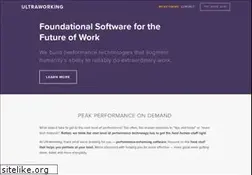 Sites similar to ultraworking.com
