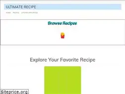 Sites similar to ultrecipe.com