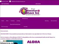 Sites similar to ululanishawaiianshaveice.com