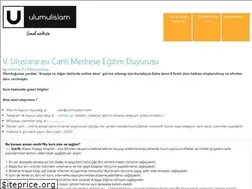Sites similar to ulumulislam.com