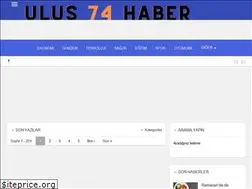 Sites similar to ulus74haber.com