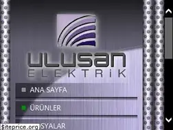 Sites similar to ulusanelektrik.com.tr