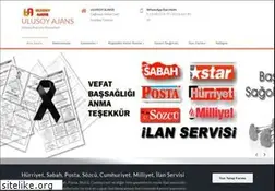 Sites similar to ulusoyajans.com