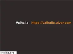 Sites similar to ulver.com