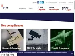 Sites similar to ulys.net