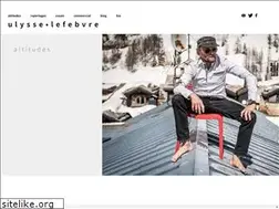 Sites similar to ulysselefebvre.com