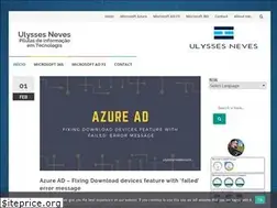 Sites similar to ulyssesneves.com
