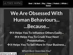Sites similar to ulysseswang.com