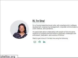 Sites similar to umachandran.com